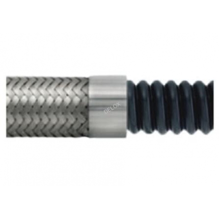 ECB-導電波紋PTFE特氟龍鋼絲編織軟管